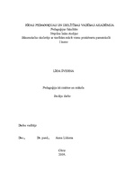 Eseja 'Pedagoģija kā zinātne un māksla', 4.