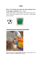 Paraugs 'Matemātisko priekšstatu attīstīšana pirmsskolā bērniem ar GAT
Ģeometrisko formu', 2.