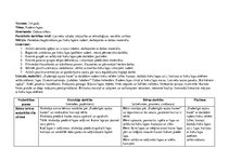 Paraugs 'Dabaszinību nodarbības konspekts "Rudens lapas"', 1.