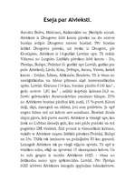 Eseja 'Eseja par Aivieksti', 1.