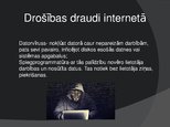 Prezentācija 'Apdraudējumi internetā', 6.