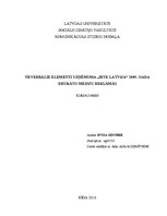 Referāts 'Neverbālie elementi uzņēmuma "Bite Latvija" 2009.gada drukāto mediju reklāmās', 1.