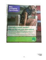Referāts 'Neverbālie elementi uzņēmuma "Bite Latvija" 2009.gada drukāto mediju reklāmās', 52.