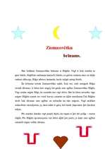 Eseja 'Ziemassvētku brīnums', 1.