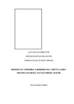 Diplomdarbs 'Priekšstatu atšķirības sabiedrībā par "Ghetto Games" seksisma skandālu. Sociālo ', 1.