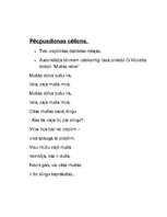 Konspekts 'Dienas nodarbības konspekts "Muša"', 7.