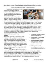 Konspekts 'Raksta analīze no EBSCO datu bāzes medicīniskajā psiholoģijā', 1.