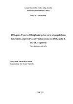Referāts '1936.gada Vasaras Olimpiskās spēles', 1.