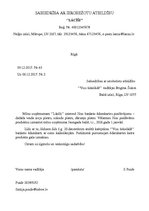 Paraugs 'Lietišķo dokumentu paraugi', 1.