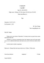 Paraugs 'Lietišķo dokumentu paraugi', 2.