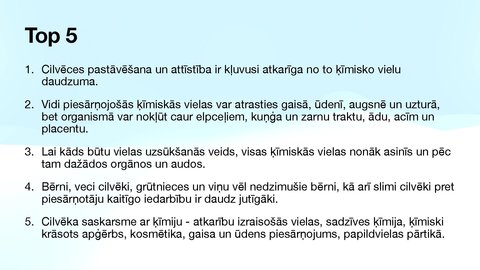 Prezentācija 'Ķīmisko vides faktoru ietekme uz veselību', 10.