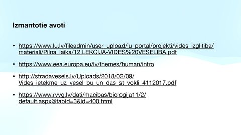 Prezentācija 'Ķīmisko vides faktoru ietekme uz veselību', 11.
