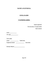 Biznesa plāns 'Mācību centra biznesa plāns', 1.