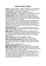 Konspekts 'Didaktika. Jēdzieni', 1.