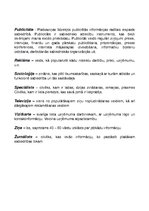 Konspekts 'Sabiedrisko attiecību terminu vārdnīca', 3.