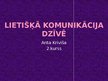 Prezentācija 'Lietišķā komunikācija dzīvē', 1.