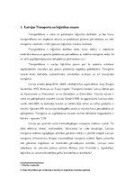 Referāts 'Latvijas Transporta un loģistikas nozare', 2.