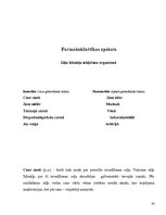 Paraugs 'Pedagoģiskais darbs', 30.