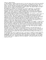 Eseja 'Jihad vs. McWorld Essay', 1.