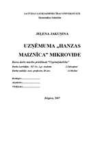 Referāts 'A/s “Hanzas maiznīca” mikrovide', 1.