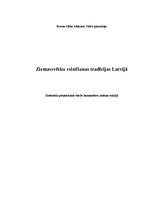 Referāts 'Ziemassvētku svinēšanas tradīcijas Latvijā', 1.