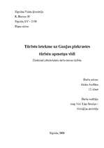 Referāts 'Tūristu ietekme uz Gaujas piekrastes tūristu apmetņu vidi', 1.