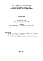 Konspekts 'Kopējās politikas Eiropā. Kopējā lauksaimniecības politika', 1.