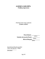 Referāts 'Projekts. ISO standartu ieviešana pārtikas ražošanas uzņēmumā "Daugulis & Partne', 1.