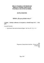Konspekts 'Krievijas notikumi un to iespaids uz stāvokli Eiropā 1917. - 1920.gadā', 1.