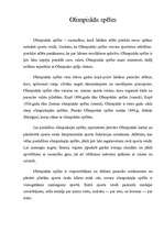 Referāts 'Olimpiskās spēles', 1.