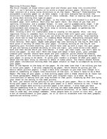 Eseja 'A Process Paper', 1.