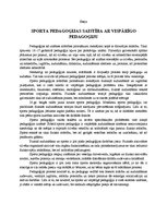 Eseja 'Sporta pedagoģijas saistīpa ar vispārīgo pedagoģiju', 1.