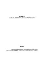 Referāts 'AS "Latvijas gāze" darbība', 1.