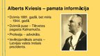 Prezentācija 'Alberts Kviesis - Latvijas prezidents', 3.