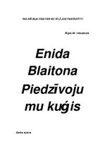 Konspekts 'Enida Blaitona "Piedzīvojumu kuģis"', 3.