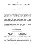 Prakses atskaite 'Tirgus tendenču analīze un SIA "Žanete SL" tirdznieciskās darbības pilnveidošana', 12.