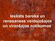 Referāts 'Renesanses un baroka stājmākslas salīdzinājums', 22.