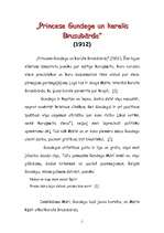 Referāts 'Anna Brigadere - pasaku lugas "Princese Gundega un karalis Brusubārda" satura iz', 1.
