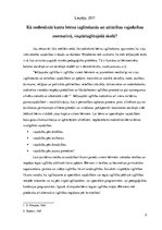 Eseja 'Kā nodrošināt katra bērna izglītošanās un attīstības vajadzības normatīvā, vispā', 2.