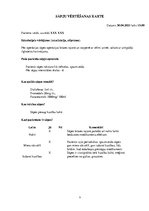 Prakses atskaite 'Aprūpes plāns ķirurģijā - uroonkoloģija', 9.