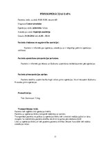 Prakses atskaite 'Aprūpes plāns ķirurģijā - uroonkoloģija', 22.