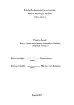 Eseja 'Atsauksmju ietekme internetā uz cilvēkiem, rezervējot viesnīcu', 1.