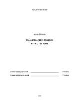 Prakses atskaite 'Kvalifikācijas prakses atskaite', 1.