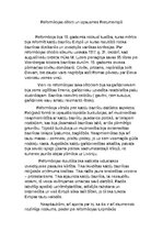 Eseja 'Reformācijas cēloņi un izpausmes Rietumeiropā', 1.