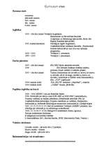 Paraugs 'Curriculum Vitae', 1.