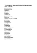 Eseja 'Brīvās tēmas dzejolis', 1.