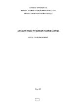 Referāts 'Ārvalstu tiešo investīciju nozīme Latvijā', 1.