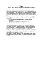 Eseja 'Eseja par pāragri sāktām seksuālam attiecībām', 1.