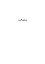 Referāts 'Canada / Kanāda', 1.