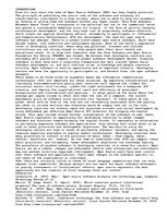 Eseja 'Open Source Software and Developing Nations', 1.